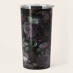 Mystic Moon Night Roses Botanical Flower Garden Travel Mug Gallery Image 1