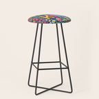 Be kind, floral Stool Gallery Image 1