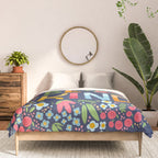 Be kind, floral Comforter Gallery Image 3