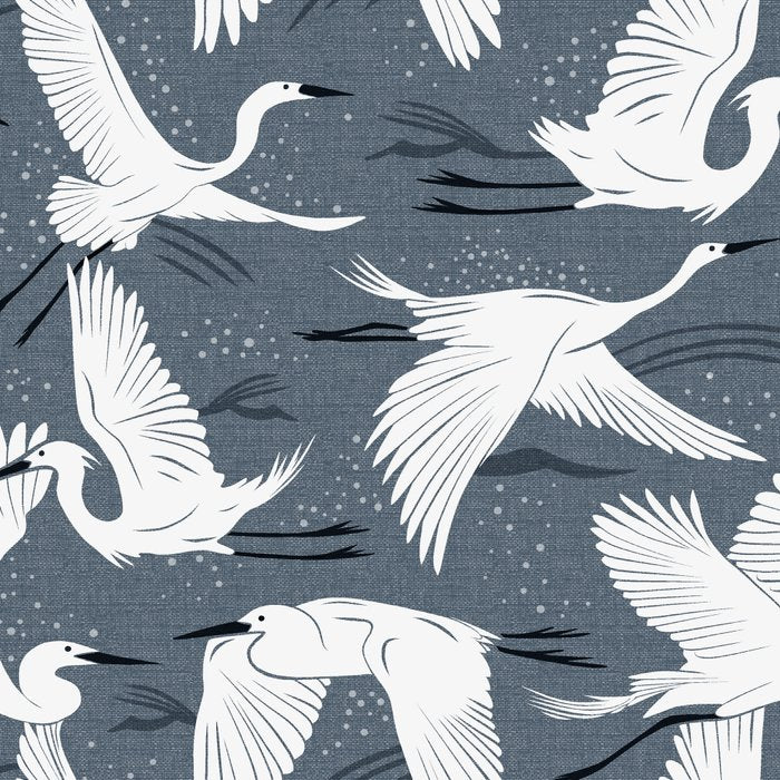 Soaring Wings - Steel Blue Grey Coffee Mug Gallery Image 2