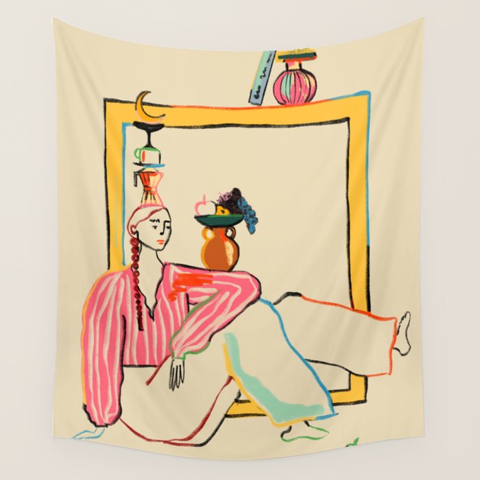 HOLIDAYS AT HOME Wall Tapestry Gallery Image 1