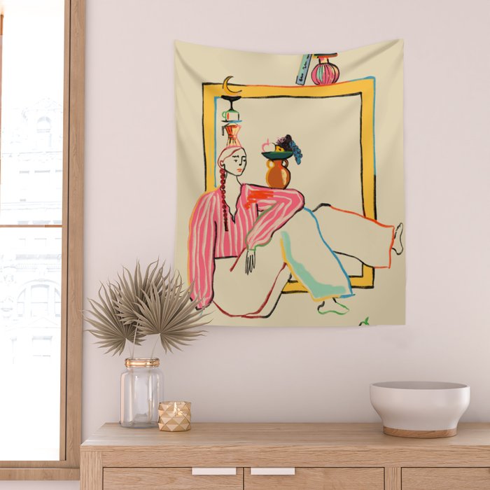HOLIDAYS AT HOME Wall Tapestry Gallery Image 2