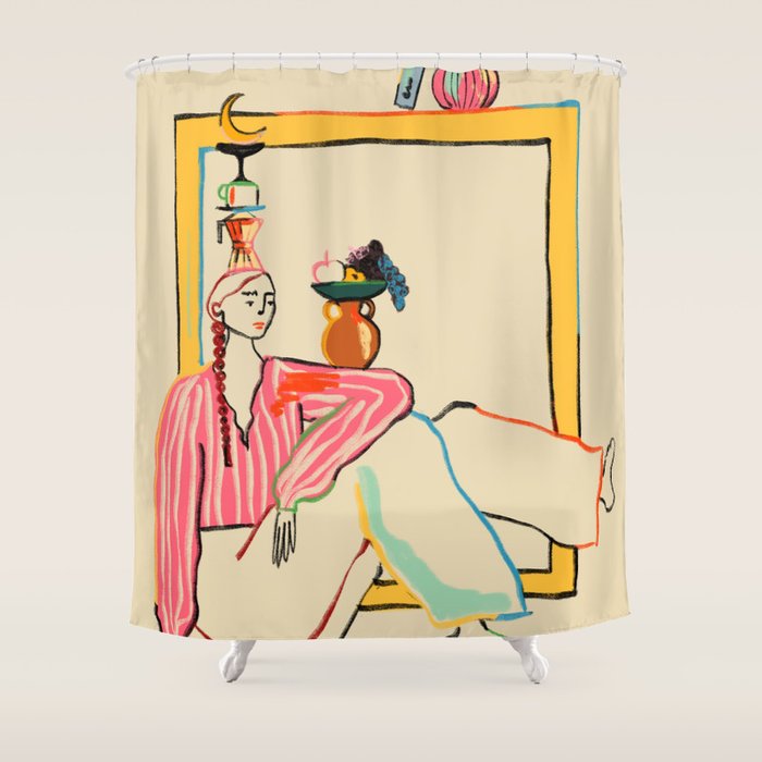 HOLIDAYS AT HOME Shower Curtain Gallery Image 1