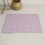 Wild Garden Drawing (Lilac) Rug Gallery Image 1