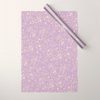 Wild Garden Drawing (Lilac) Wrapping Paper Gallery Image 1