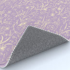 Wild Garden Drawing (Lilac) Rug Gallery Image 4