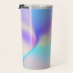 Opal Iridescent Abstract Paint Travel Mug Gallery Image 3