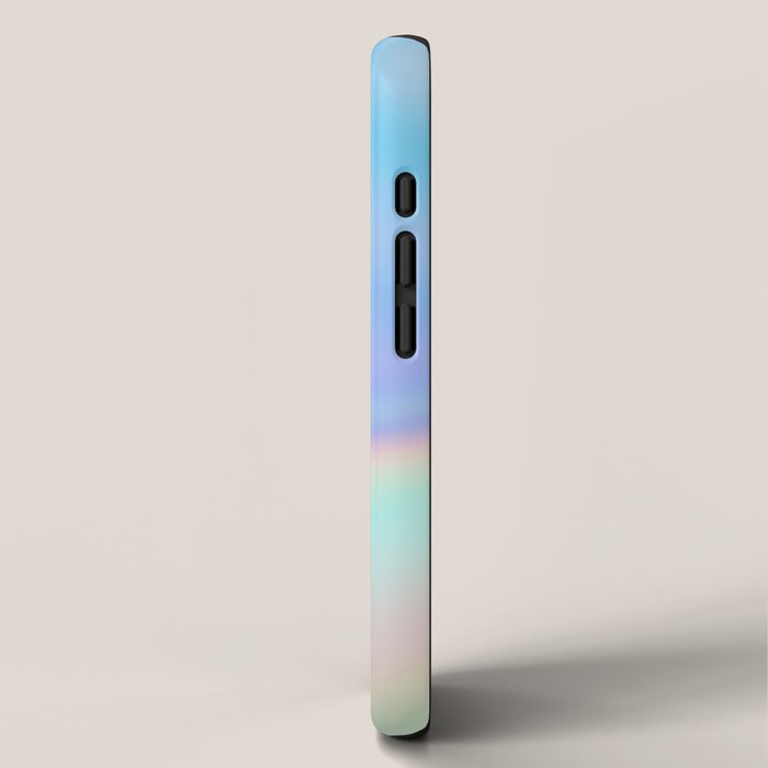 Opal Iridescent Abstract Paint iPhone Case Gallery Image 2