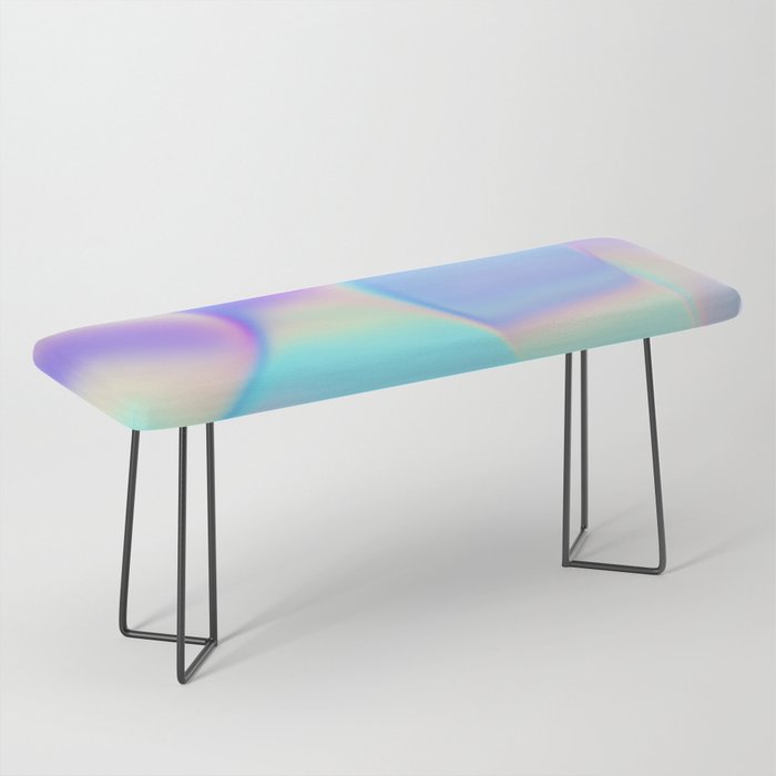 Opal Iridescent Abstract Paint Bench Gallery Image 1