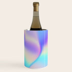 Opal Iridescent Abstract Paint Wine Chiller Gallery Image 2