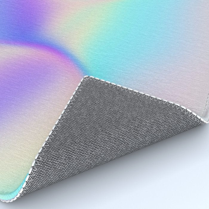 Opal Iridescent Abstract Paint Rug Gallery Image 4