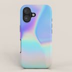 Opal Iridescent Abstract Paint iPhone Case Gallery Image 1