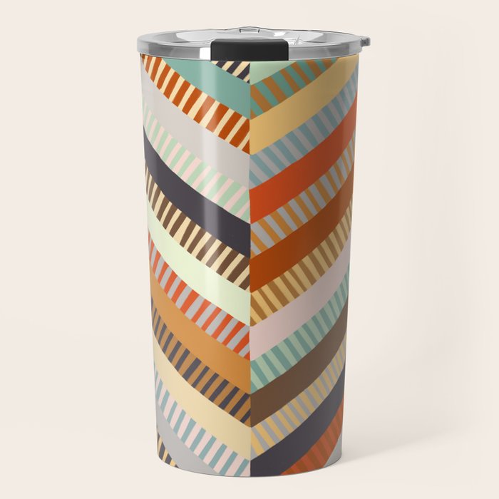 Fall Grandmother's Quilt II Travel Mug Gallery Image 1