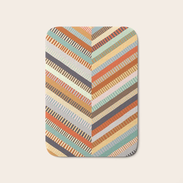 Fall Grandmother's Quilt II Bath Mat Gallery Image 1