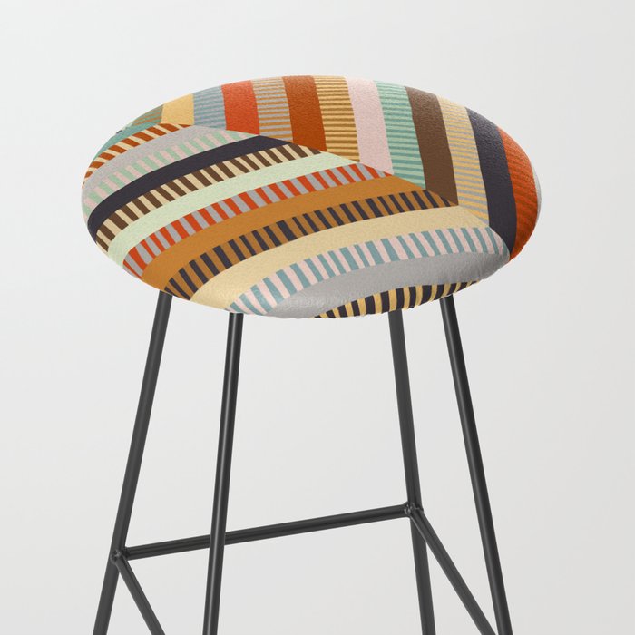 Fall Grandmother's Quilt II Stool Gallery Image 2
