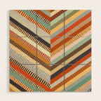 Fall Grandmother's Quilt II Wood Wall Art Gallery Image 1