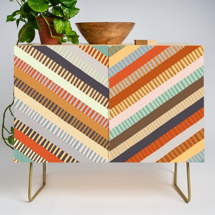 Fall Grandmother's Quilt II Credenza Gallery Image 1
