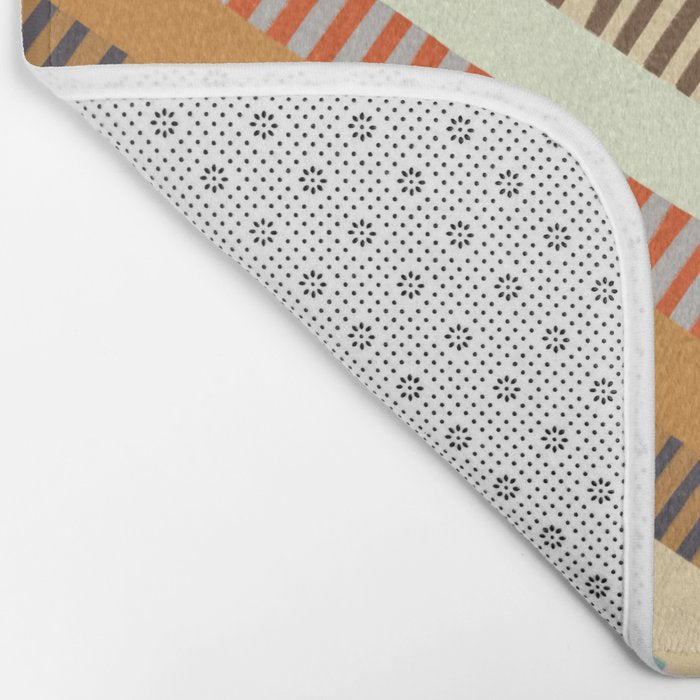 Fall Grandmother's Quilt II Bath Mat Gallery Image 2