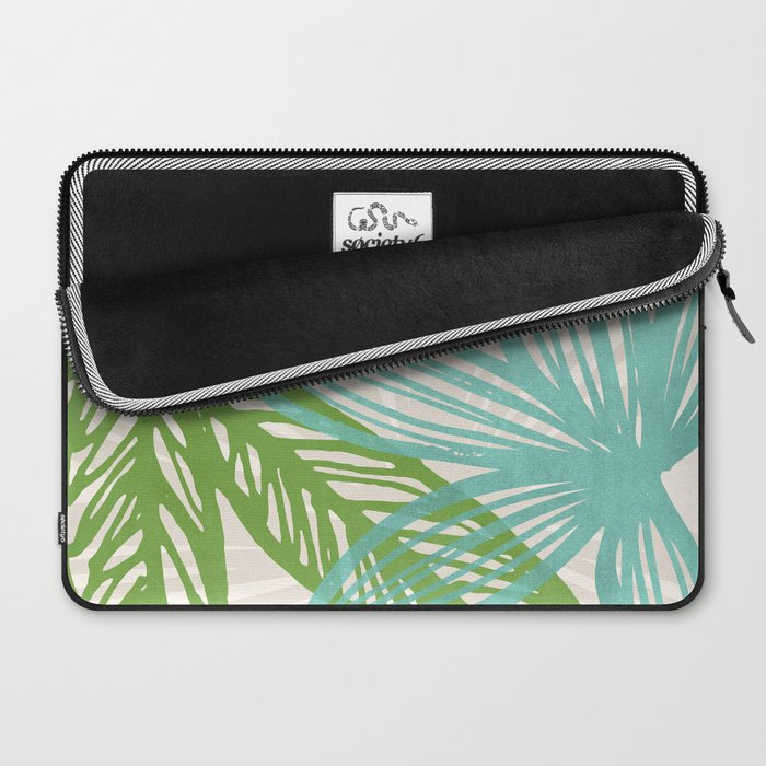 Abstract Coastal Flora Laptop Sleeve Gallery Image 2