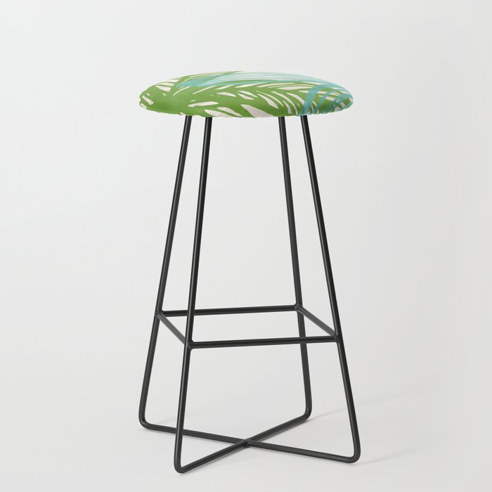 Abstract Coastal Flora Stool Gallery Image 1