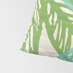Abstract Coastal Flora Pillow Sham Gallery Image 4
