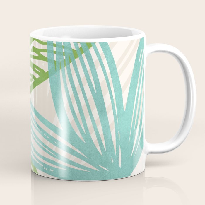 Abstract Coastal Flora Coffee Mug Gallery Image 1