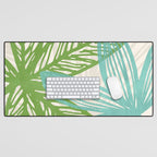 Abstract Coastal Flora Desk Mat Gallery Image 1