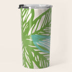 Abstract Coastal Flora Travel Mug Gallery Image 3