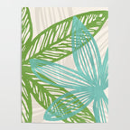 Abstract Coastal Flora Poster Gallery Image 4