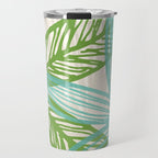 Abstract Coastal Flora Travel Mug Gallery Image 1
