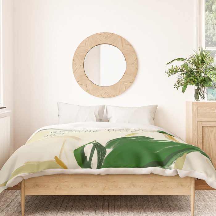 "One Day You Will Look Back And Find: You Were Growing In Ways You Could Not See At The Time." Duvet Cover Gallery Image 3