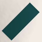 Dark Teal Yoga Mat Gallery Image 1
