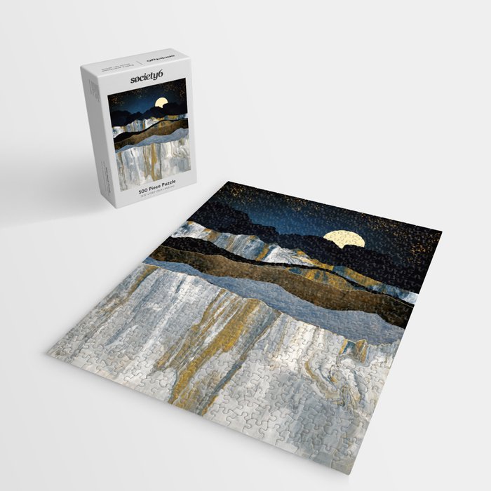 Painted Mountains Jigsaw Puzzle Gallery Image 2