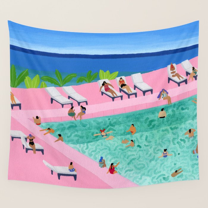 Seaview Wall Tapestry Gallery Image 1