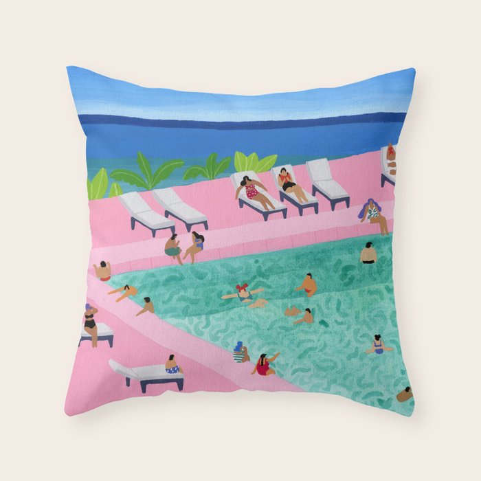 Seaview Throw Pillow Gallery Image 6