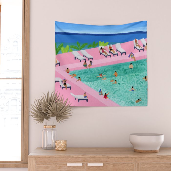 Seaview Wall Tapestry Gallery Image 2