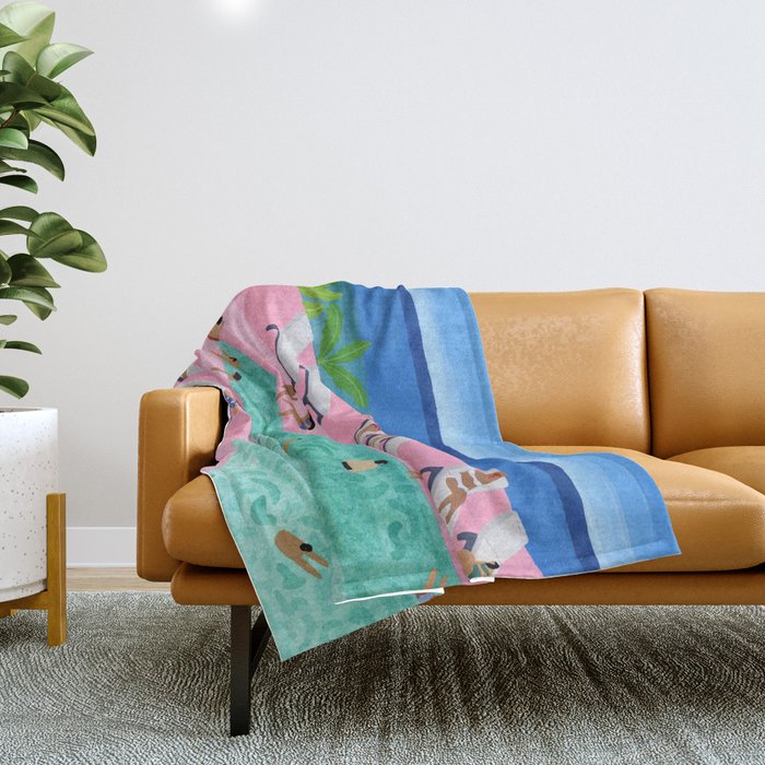 Seaview Throw Blanket Gallery Image 1