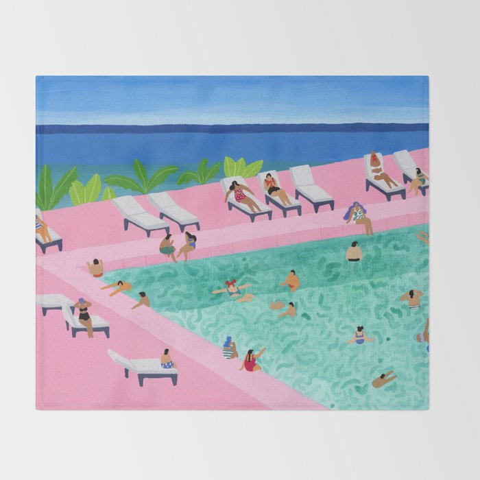 Seaview Throw Blanket Gallery Image 2