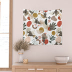 Elephant yoga 01 Wall Tapestry Gallery Image 2