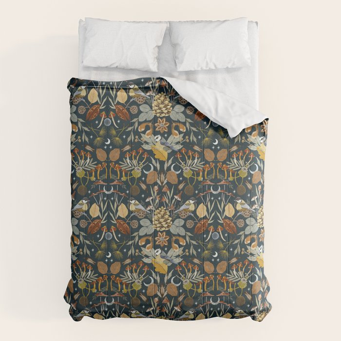 Birds in Autumn Night DP Comforter Gallery Image 6