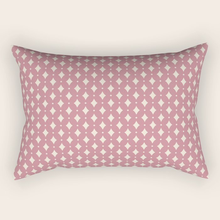 Vintage Stars VI Rose Rectangular Pillow Gallery Image 1