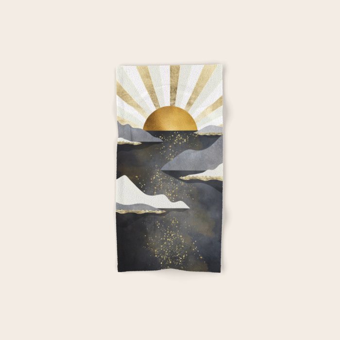 Metallic Dusk Bath Towel Gallery Image 1