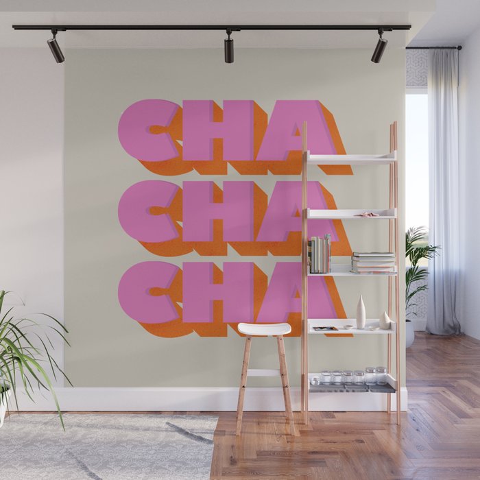 Cha Cha Cha Wall Mural Gallery Image 1