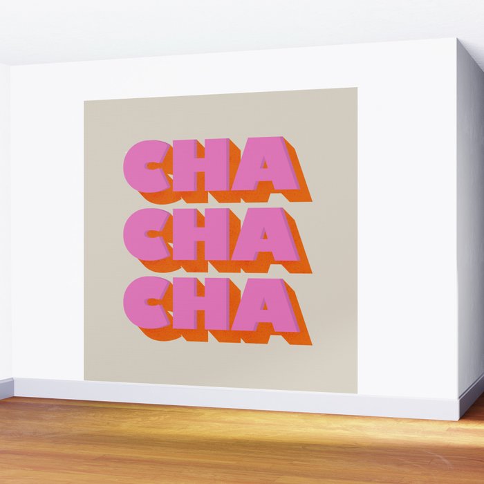 Cha Cha Cha Wall Mural Gallery Image 2