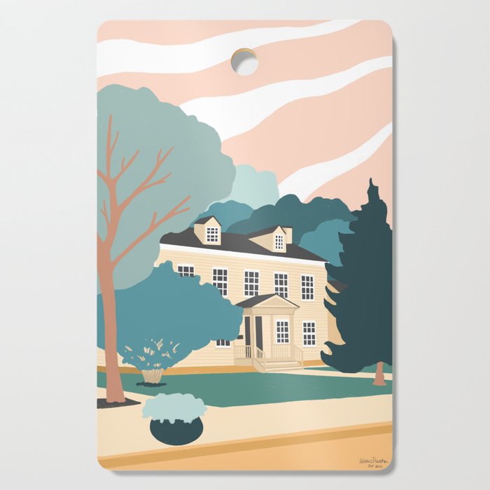 Roosevelt Island New York Cutting Board Gallery Image 1