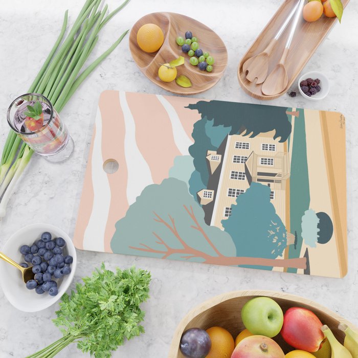 Roosevelt Island New York Cutting Board Gallery Image 2