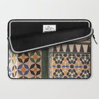 Historical Tiles - Alhambra Granada Spain Laptop Sleeve Gallery Image 2
