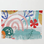 Summer Floral Prints, Abstract, Colourful Prints. Wall Hanging Gallery Image 1