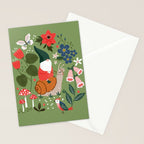 Garden Gnomes Stationery Card Gallery Image 2