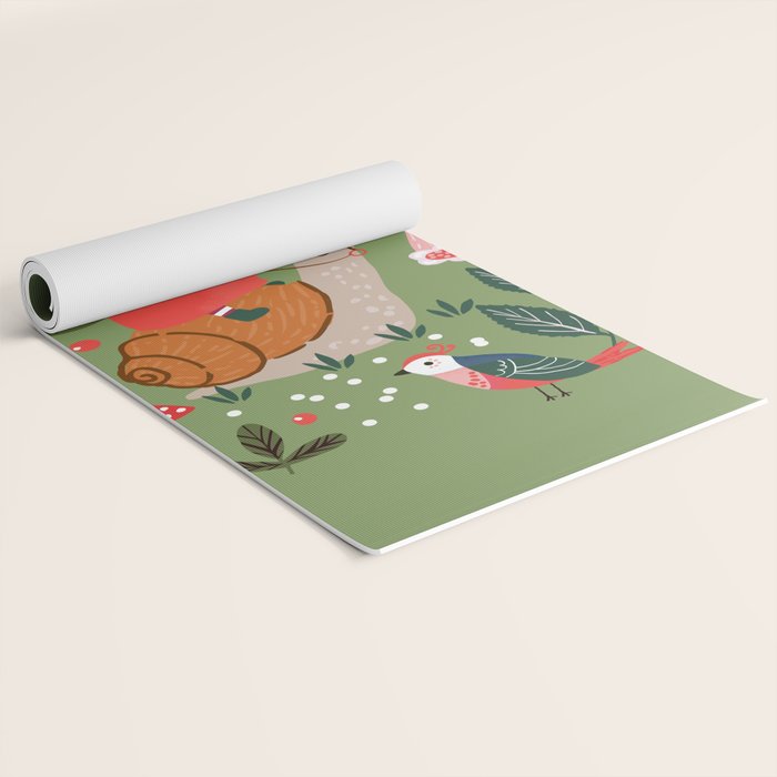 Garden Gnomes Yoga Mat Gallery Image 2